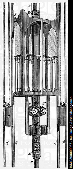 Первый электрический лифт
