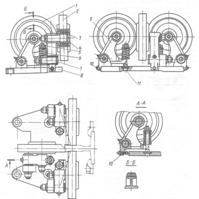 Роликовый башмак